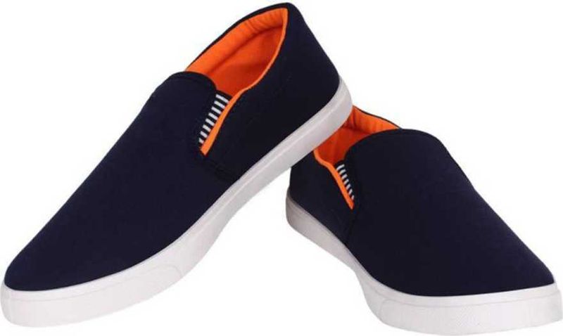 BRUTON 2 Combo Sneaker Shoes Sneakers For Men (Blue, Orange , 10)