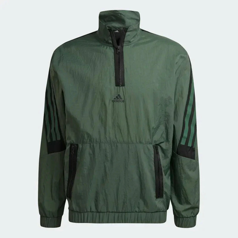 FUTURE ICONS 3-STRIPES WOVEN 14 ZIP SWEATER SALE STORE