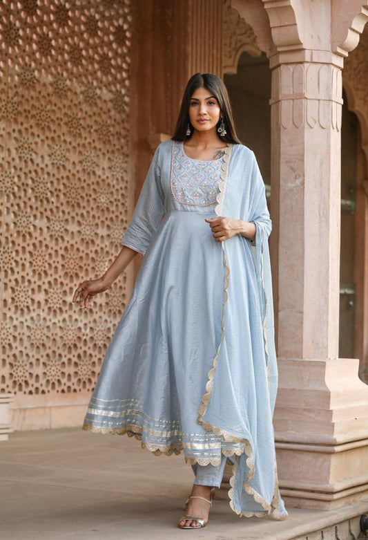 SALE: Pastel Kiss Festive Ready Suit (3 piece)