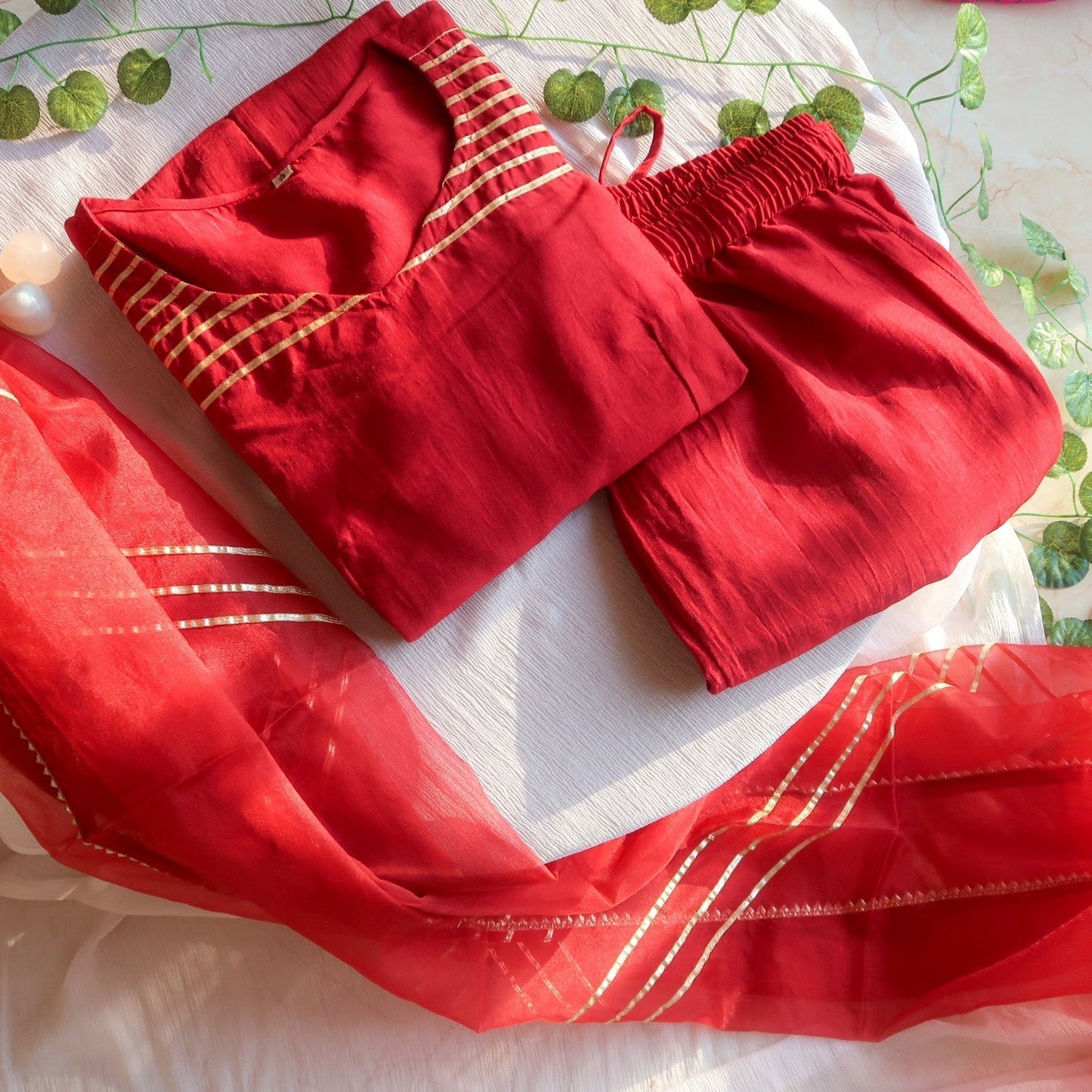 Pretty Maroon Gottawork SALWAR SUIT